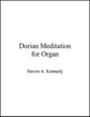 Dorian Meditation Organ sheet music cover